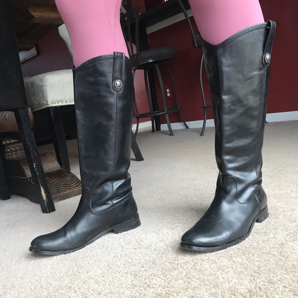 FRYE Carson Pull On Wide Calf